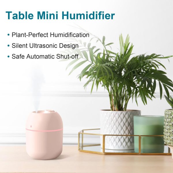 Portable Mini Humidifier (USB POWERED - batteries not included) - Image 2